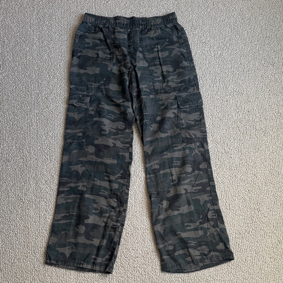 Sanctuary Pants - Sanctuary Women Green Camouflage Cargo Pants in Medium
